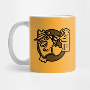 Perry - Kawaii Style (Ghost - Orange) Mug